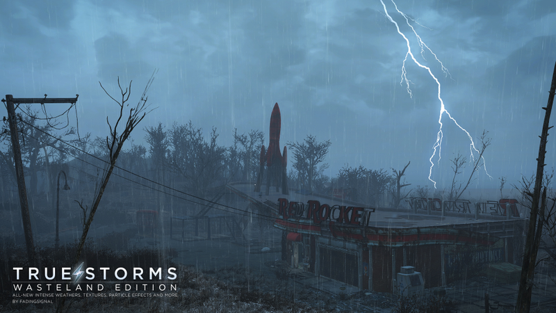 Illustration for article titled The Most Popular Fallout 4 Mod Right Now Is For...Extreme Weather